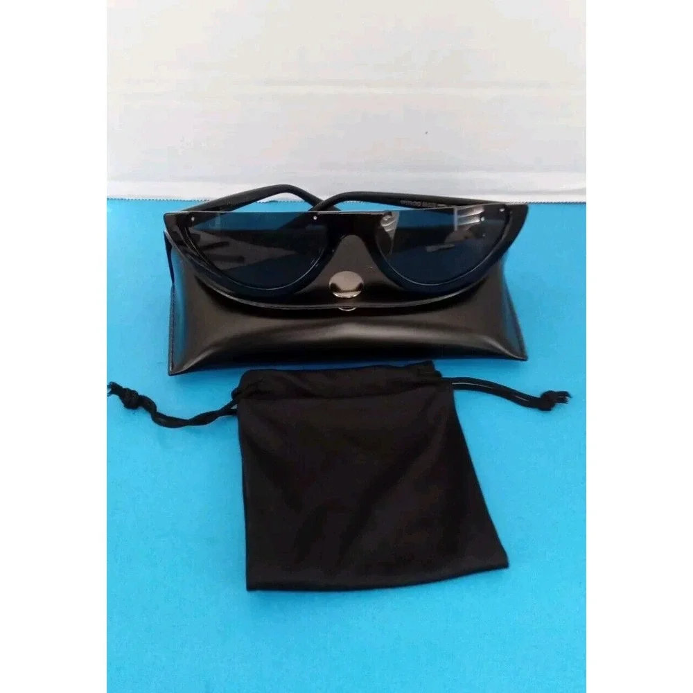 Rimless Sunglasses Cat Eye Fashion Forward‎ Designer Style Sun Glasses